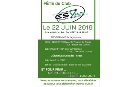 Fête du club 2019